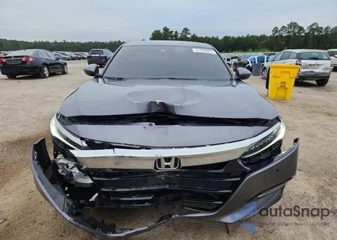 2020 Honda Accord Touring Hybrid из США, поврежденный, VIN 1HGCV3F96LA001398